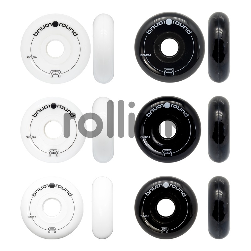 KOŁA FR SKATES ROUND BLACK 72MM / 84A X1