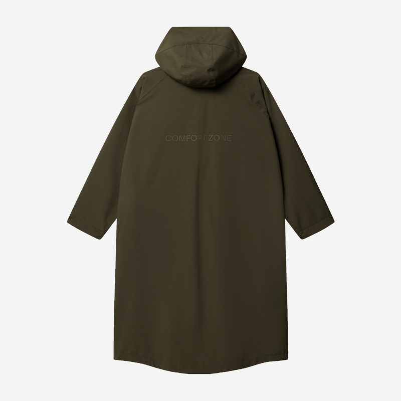 KUBOTA PARKA PRZECIWDESZCZOWA OVERSIZE COMFORT ZONE KHAKI UNISEX
