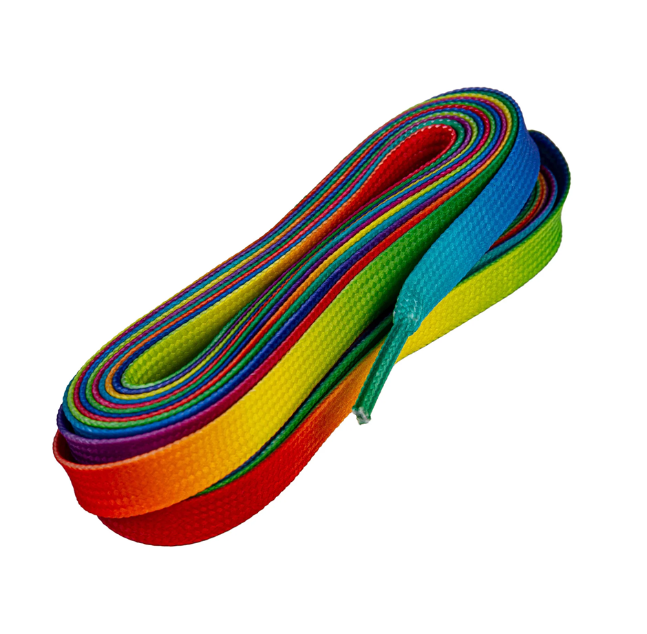 SZNURÓWKI POWERSLIDE WAXED LACES PRO MULTICOLOR NEON