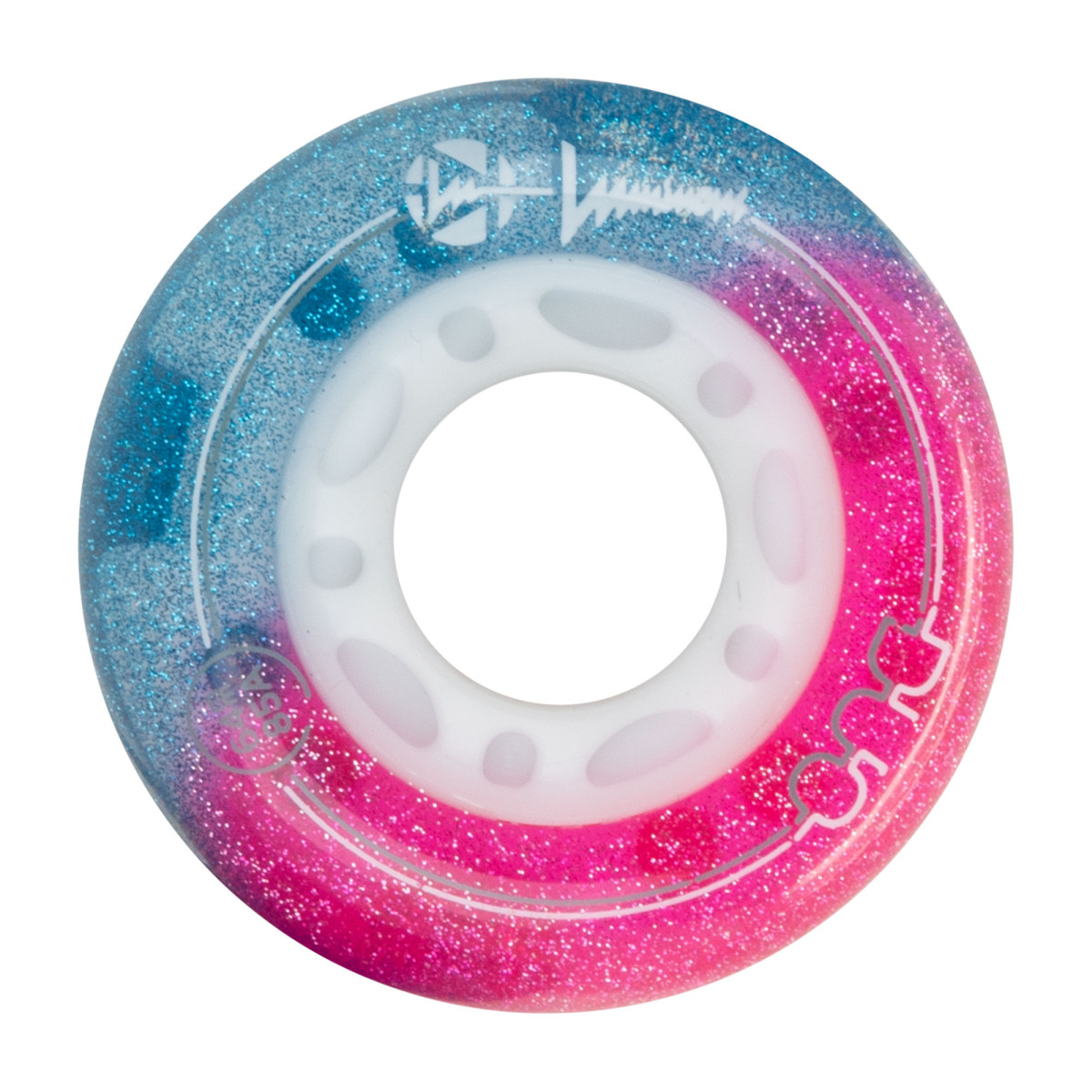 KOŁA LUMINOUS LED DUO GALAXY PURPLE 64MM / 85A X1