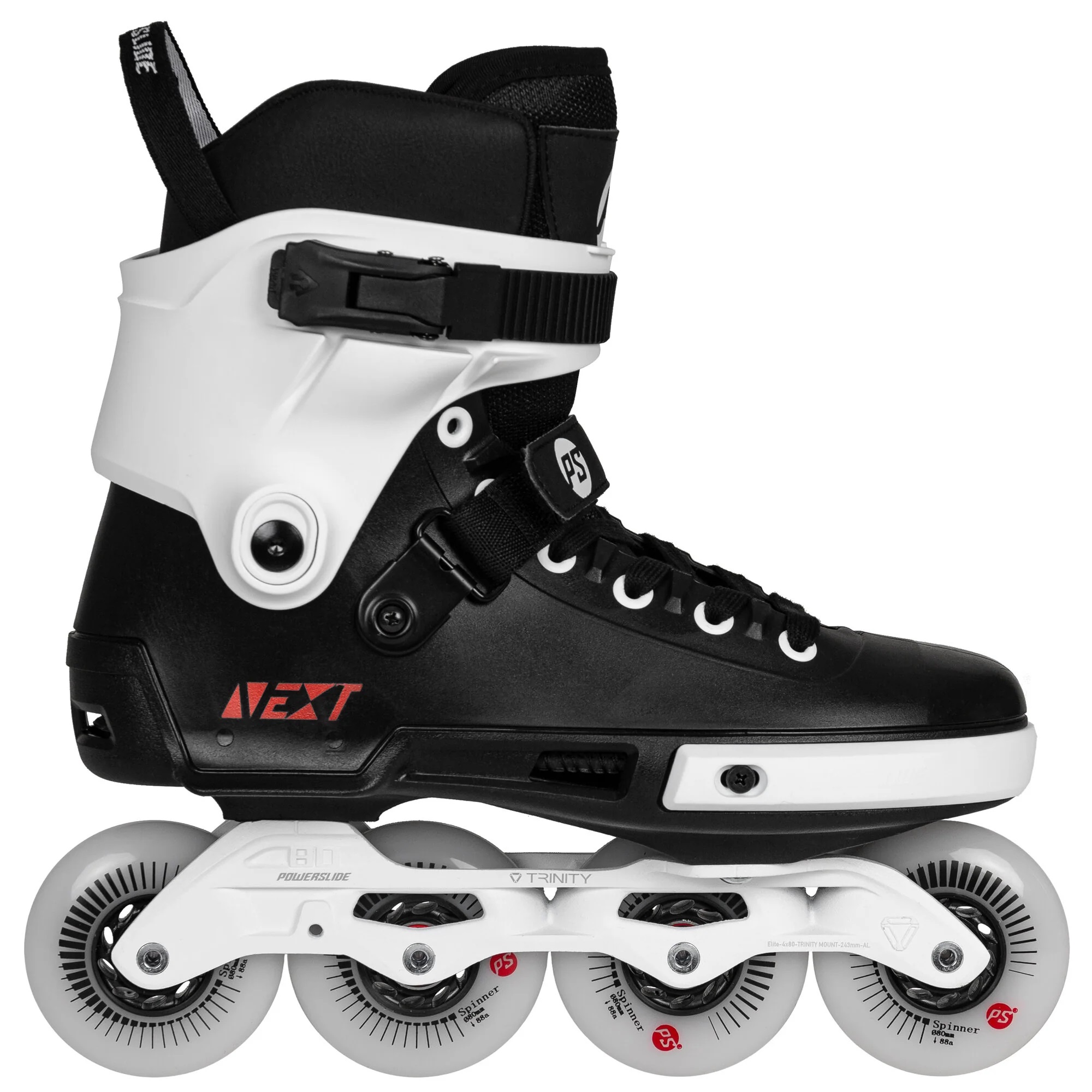 ROLKI POWERSLIDE NEXT CORE BLACK 80