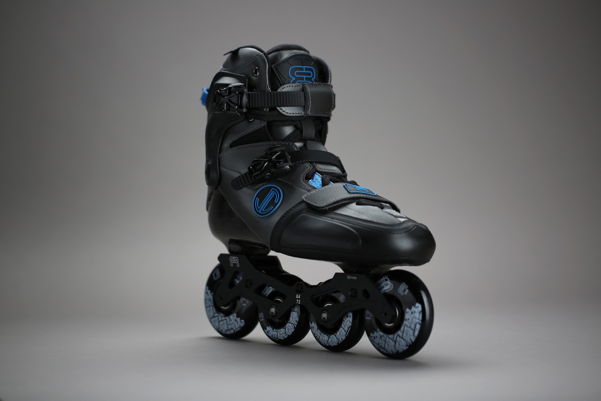 ROLKI FR SKATES SL SEVEN GREY/BLUE BOOT ONLY