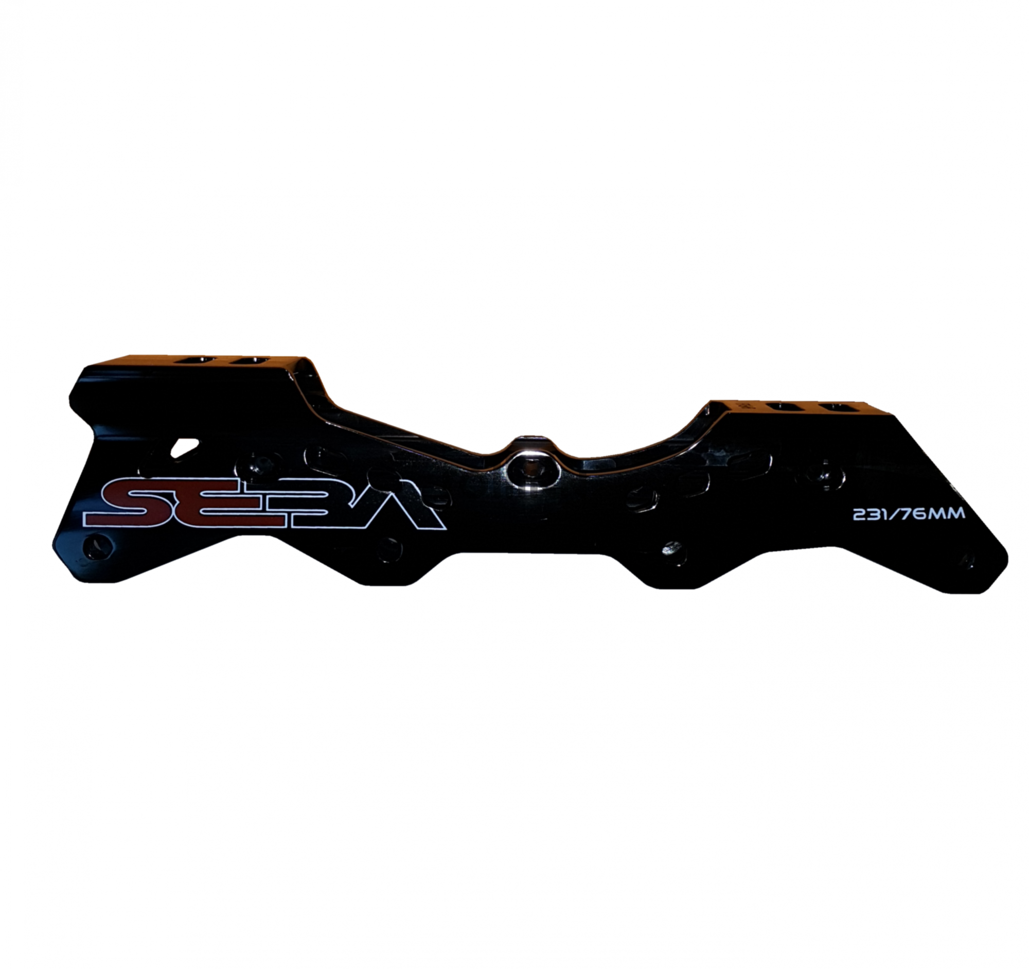 PŁOZY SEBA DELUXE SHINY FRAME 231MM BLACK FLAT