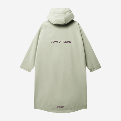 KUBOTA PARKA PRZECIWDESZCZOWA OVERSIZE COMFORT ZONE MATCHA UNISEX