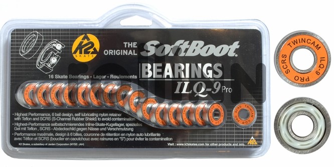 ŁOŻYSKA K2 ILQ 9 PRO BEARINGS ZESTAW X16