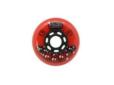 KOŁA FR SKATES STREET INVADERS RED 76MM / 84A X1