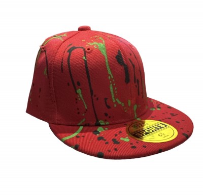 CZAPKA Z DASZKIEM SPORTS CAP SNAP BACK 6 3/4 54CM RED