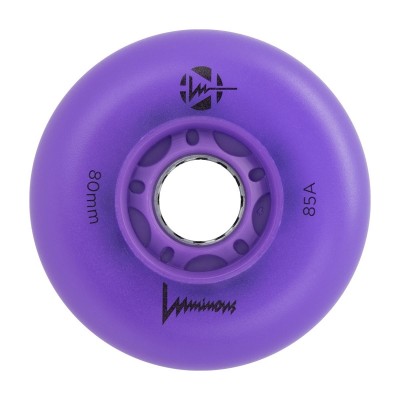 KOŁA LUMINOUS PURPLE 80MM / 85A X1