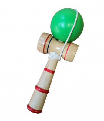 KENDAMA DREWNIANA JAPOŃSKA GRA ZRĘCZNOŚCIOWA