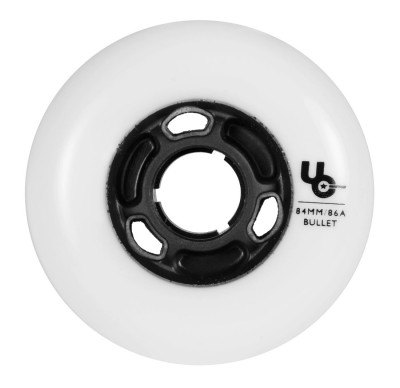 KOŁA UNDERCOVER TEAM WHITE BULLET RADIUS 84MM / 86A X4