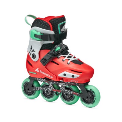 ROLKI ROLLERBLADE APEX RED / MINT 2027 - ROLKI JUNIORSKIE REGULOWANE