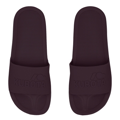 KLAPKI KUBOTA BASIC PLAIN BORDOWE