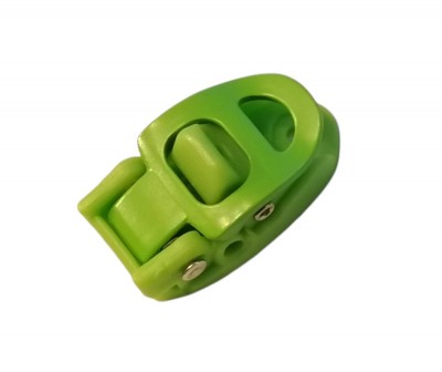 KLAMRY / KLAMRA FR SKATES EZX RATCHET BUCKLE GREEN SPRZĄCZKA