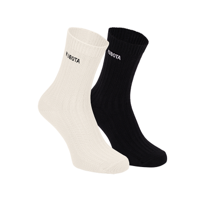 SKARPETY KUBOTA W PRĄZKI CZARNY 2-PAK