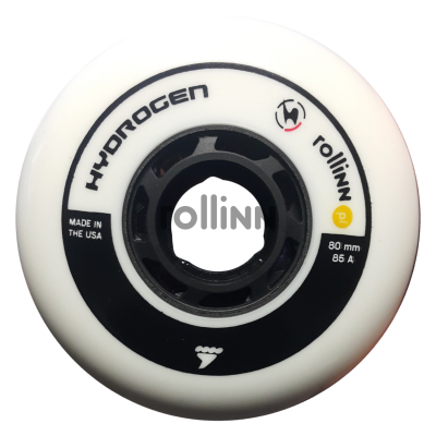 KOŁA ROLLERBLADE HYDROGEN ROLLINN WHITE 80MM / 85A X8