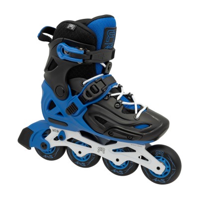 ROLKI FR SKATES AXS BLACK BLUE - ROLKI JUNIORSKIE REGULOWANE