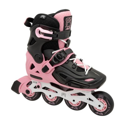 ROLKI FR SKATES AXS BLACK PINK - ROLKI JUNIORSKIE REGULOWANE