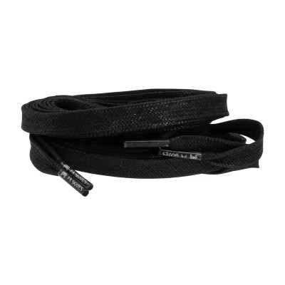 SZNURÓWKI FR SKATES WAXED RACE LACES 180 CM / 210CM BLACK