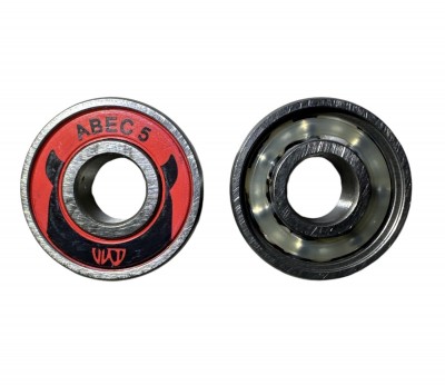 ŁOŻYSKA POWERSLIDE WICKED ABEC 5 CHROME BEARINGS X1