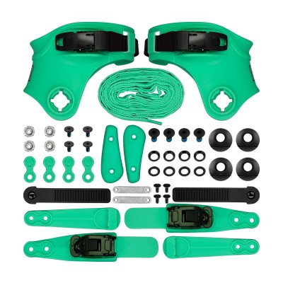 CUSTOM KIT FR SKATES MINTY FR LOGO RATCHET BUCKLE