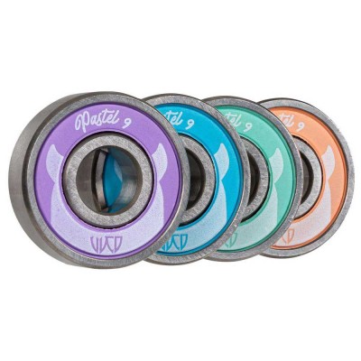 ŁOŻYSKA POWERSLIDE WICKED PASTEL 9 ABEC 9 FREESPIN BEARINGS ZESTAW 16 SZT. TUBE