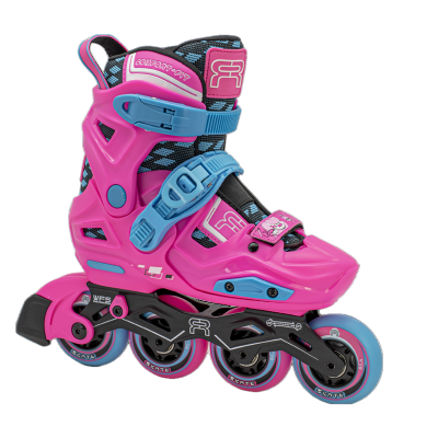 ROLKI FR SKATES EZX PINK - ROLKI JUNIORSKIE REGULOWANE