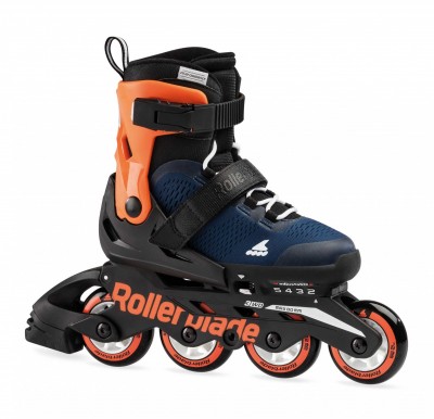 ROLKI ROLLERBLADE MICROBLADE MIDNIGHT BLUE - ROLKI JUNIORSKIE REGULOWANE