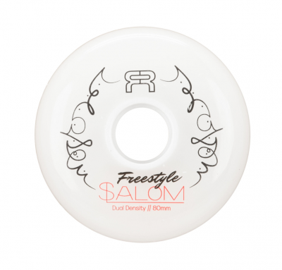 KOŁA FR SKATES FREESTYLE SLALOM WHEELS DUAL 80MM / 85A X1