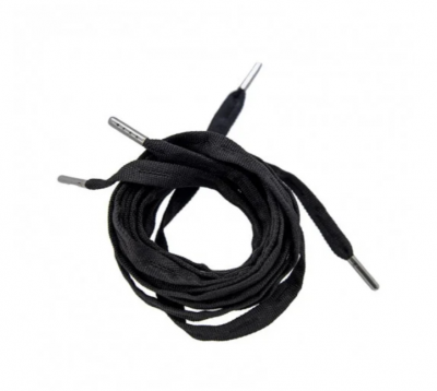 SZNURÓWKI FR SKATES METALIC TIPS LACES 210CM / 240CM BLACK