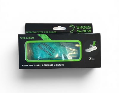SHOES LIKE NEW SASZETKI ODŚWIEŻAJĄCE DO OBUWIA PURE GREEN