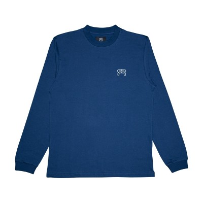 KOSZULKA FR SKATES LOGO LONGSLEEVE DŁUGI RĘKAW DARK BLUE