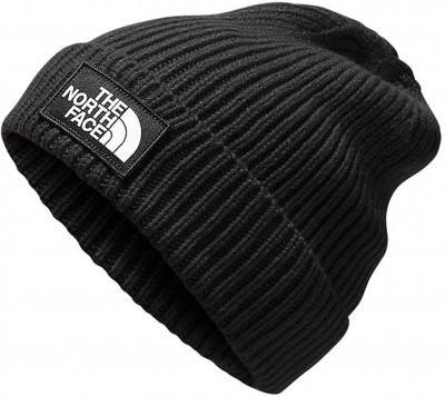 THE NORTH FACE CIEPŁA SPORTOWA CZAPKA ZIMOWA DAMSKA MĘSKA MŁODZIEŻOWA LOGO BOX CUFFED BEANIE - NF0A3FJXJK3-S