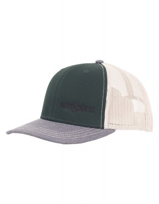 CZAPKA NERVOUS TRUCKER CLASSIC GREEN WHITE