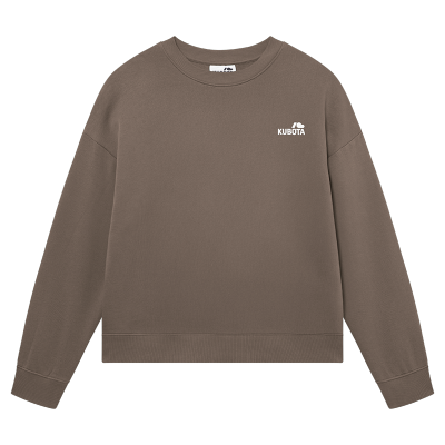 KUBOTA BLUZA REGULAR BASIC MOVE BRĄZOWA MĘSKA