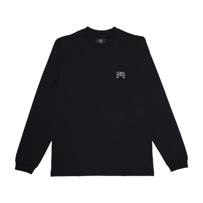 KOSZULKA FR SKATES LOGO LONGSLEEVE DŁUGI RĘKAW BLACK