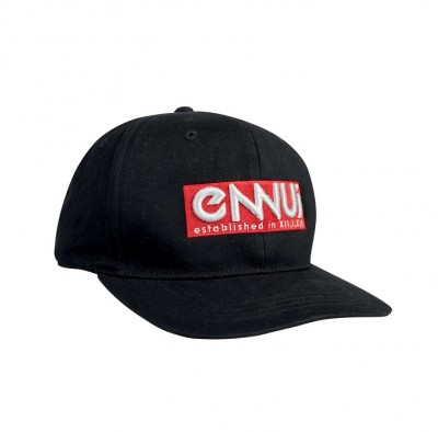 CZAPKA Z DASZKIEM ENNUI LOGO CAP BLACK