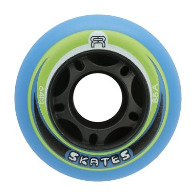 KOŁA FR SKATES EZX SKATERS 64MM / 85A BLUE GREEN x 4