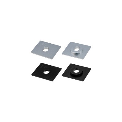 FR SKATES UFS RAISING PLATE 1MM SILVER x1