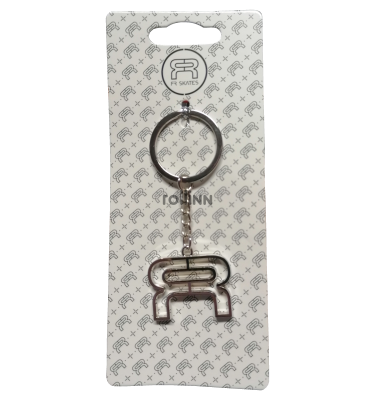 FR SKATES KEY HOLDERS FR LOGO SILVER BRELOK DO KLUCZY