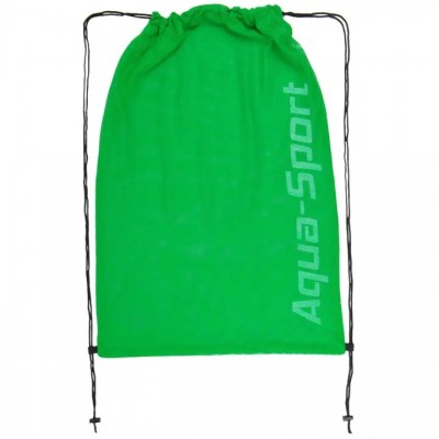 WOREK NA SPRZĘT TRENINGOWY AQUA-SPORT MESH BAG LIME GREEN