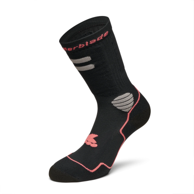 SKARPETY DO ROLEK ROLLERBLADE SKATE HIGH PERFORMANCE SOCKS BLACK / CORAL