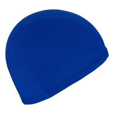 CZEPEK PŁYWACKI MATERIAŁOWY DLA DOROSŁYCH LYCRA AQUA SPORT NIEBIESKI 