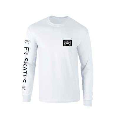 KOSZULKA FR SKATES LONGSLEEVE DŁUGI RĘKAW WHITE