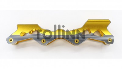 PŁOZY SEBA 4D FRAME 243MM FLAT GOLD 4X80