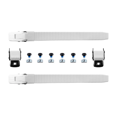 KLAMRA / KLAMRY GÓRNA FR SKATES BLACK TOP BUCKLE WHITE PLASTIK X2