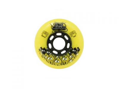 KOŁA FR SKATES STREET INVADERS YELLOW 76MM / 84A X1