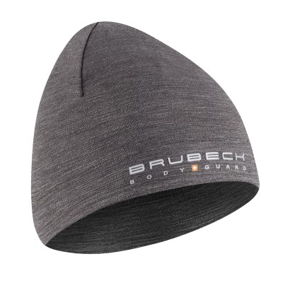 CZAPKA BRUBECK WEŁNIANA ACTIVE WOOL HM10180 STALOWY