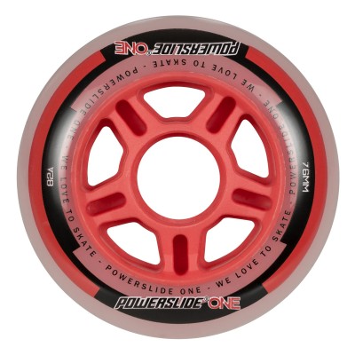 ZESTAW POWERSLIDE WHEELS ONE PACK 76MM/82A / ABEC 5 / TULEJKI X8