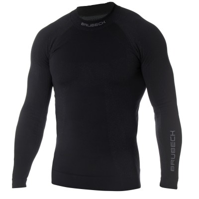 BLUZA MĘSKA BRUBECK EXTREME THERMO LS15290 CZARNY