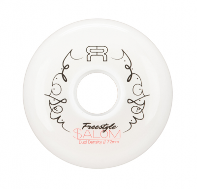 KOŁA FR SKATES FREESTYLE SLALOM WHEELS DUAL 72MM / 85A X1